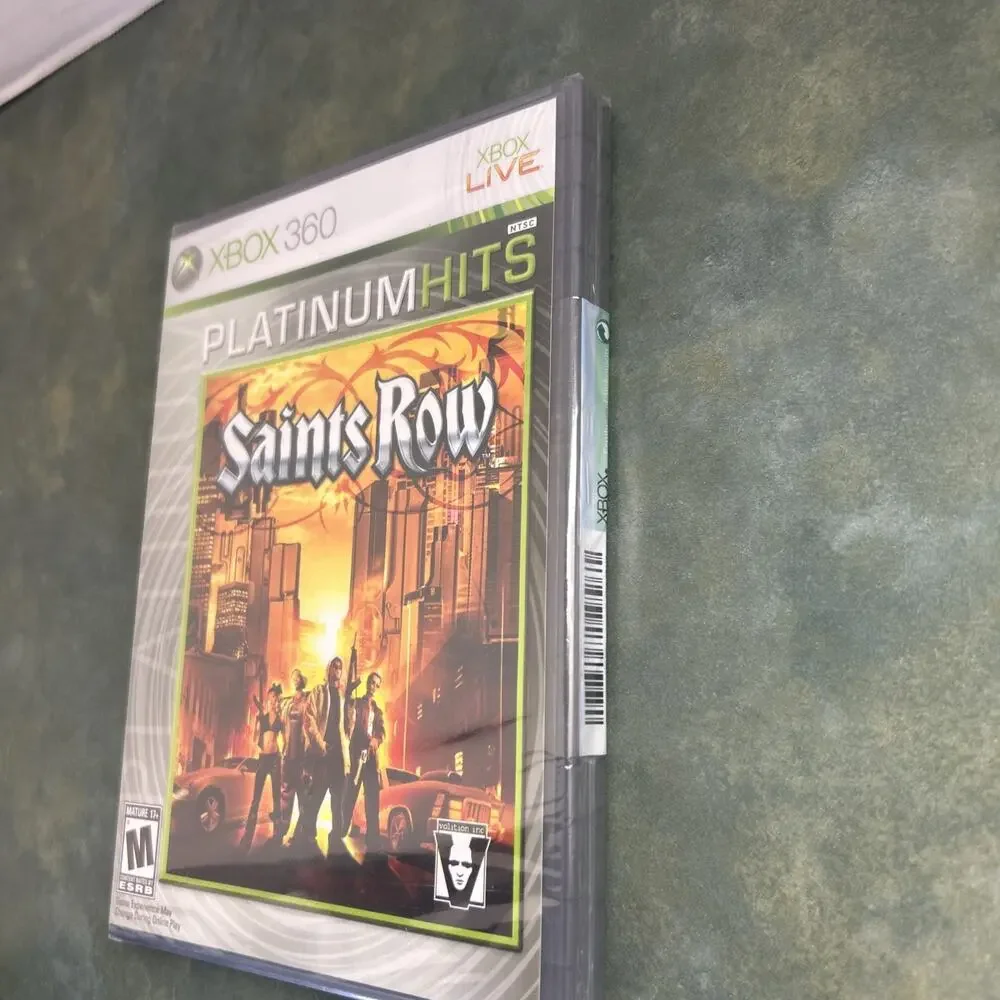 Saints Row Platinum Hits Xbox 360 New Sealed Original Shrink Wrap READ Target
